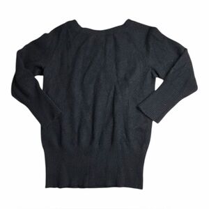 Women Will Smith Cashmere Blend Sweater Black Pull Over Short